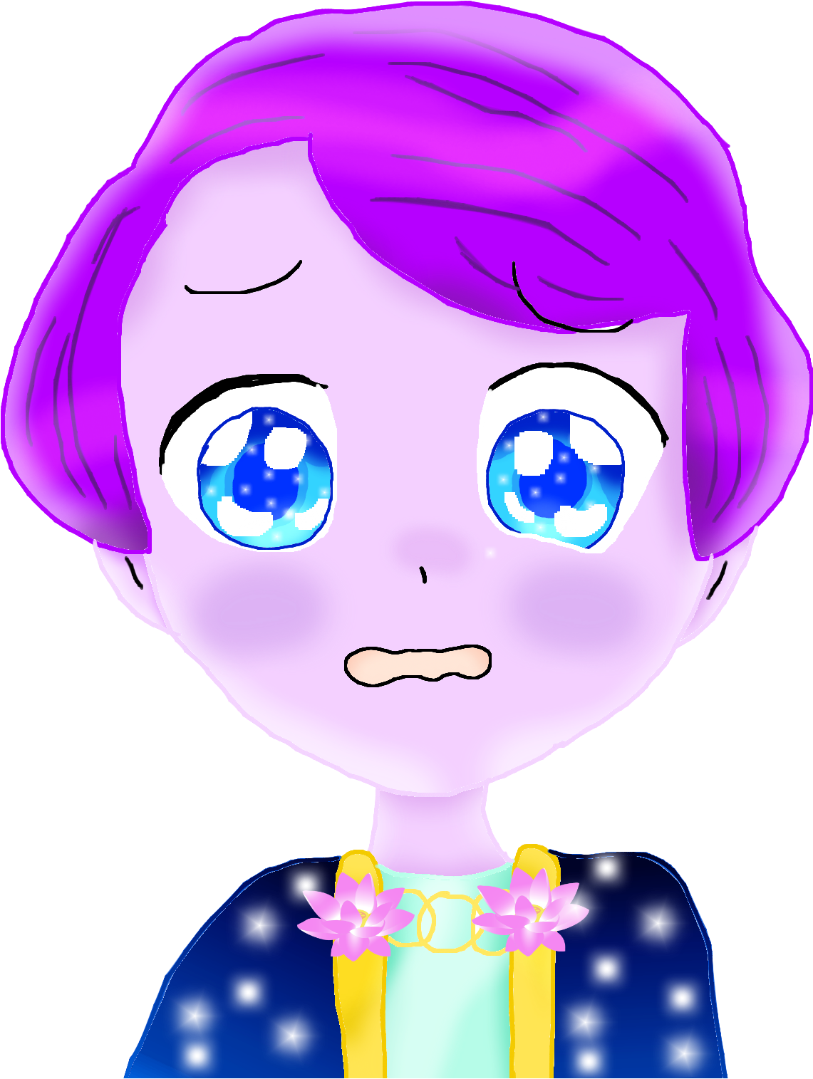 Shy Scintuss - Cartoon Clipart (1274x1552), Png Download