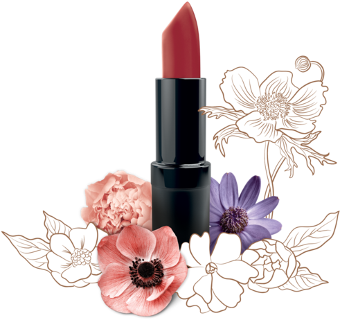 Cordovan Natural Karen Murrell Lipsticks - Lipstick Clipart (600x600), Png Download