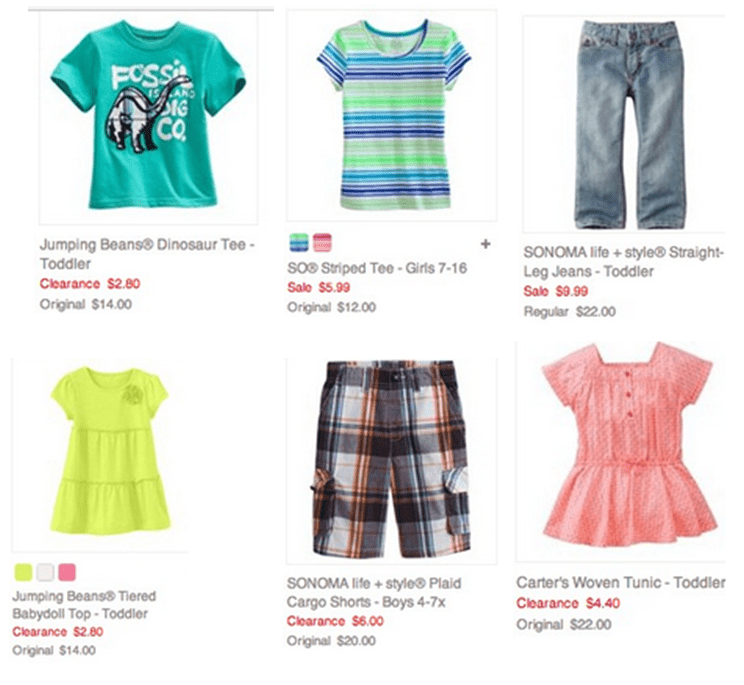 Here Are Some Crazy Deals I Found Kohl's Has A Lot Clipart (744x685), Png Download