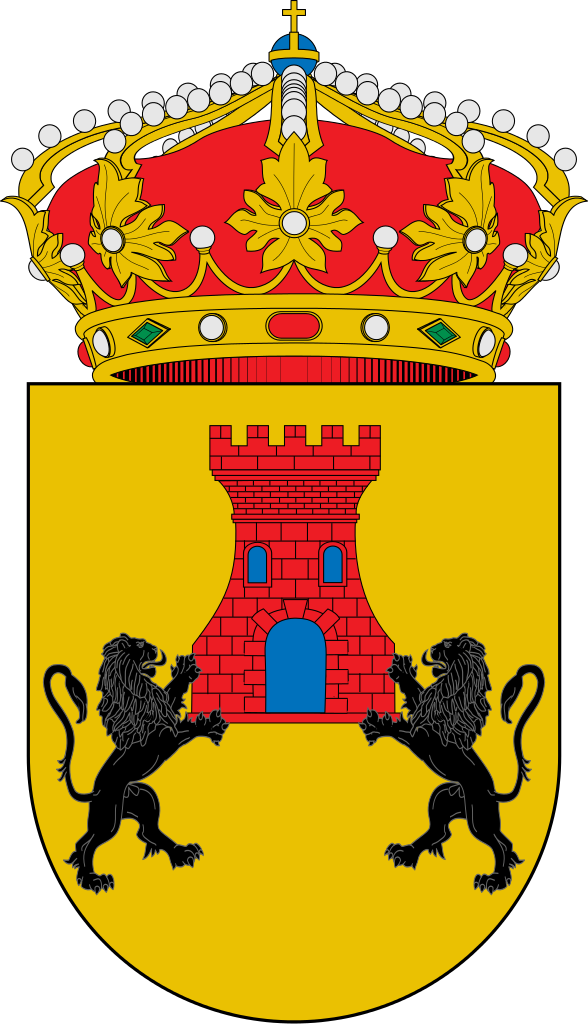 Escudo De La Comunidad De Villa Y Tierra De Pedraza - Escudo De Manjarrez Clipart (588x1024), Png Download