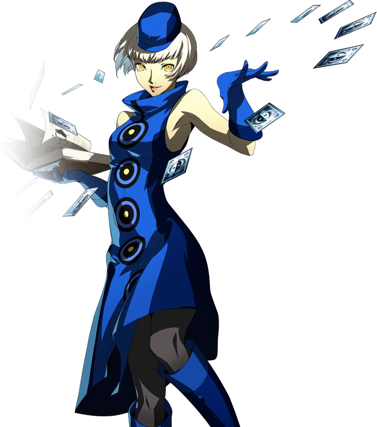 [ Img] - Persona 3 Elizabeth Clipart (743x841), Png Download