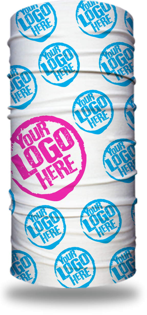 Tubular Bandana - Electric Blue Clipart (573x1264), Png Download