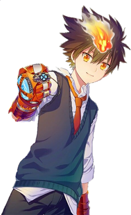 Report Abuse - Katekyo Hitman Reborn Sawada Tsunayoshi Clipart (466x754), Png Download