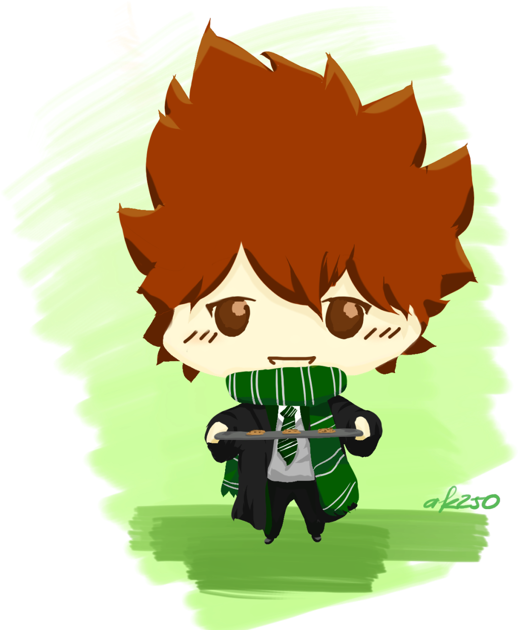 Tsuna And My Head Went “hell Yes ” And Ran With It - Cartoon Clipart (1280x1280), Png Download