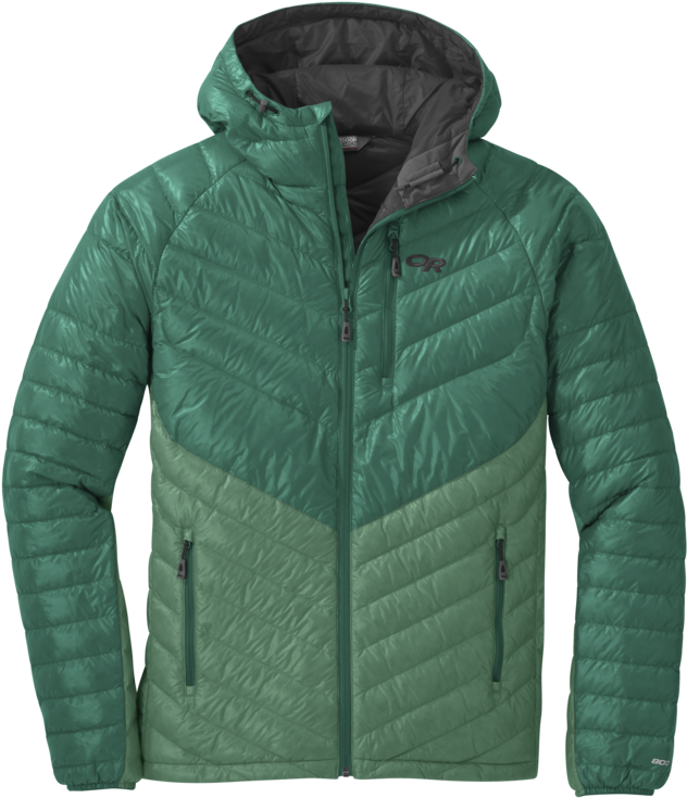 Men's Illuminate Down Hoody - Outdoor Research Men's Illuminate Down Hoody Clipart (750x750), Png Download