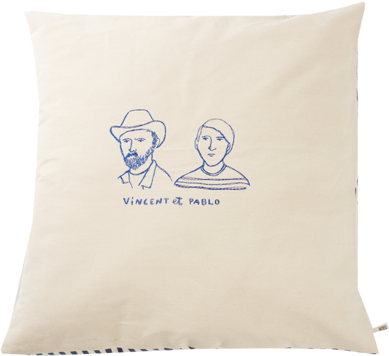 Bobo Choses Cushion Cover Vincent Et Pablo - Bobochoses Vincent And Pablo Clipart (960x720), Png Download