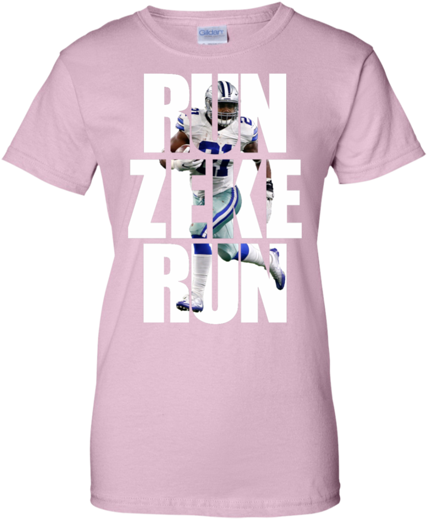 Dallas Cowboys Nfl Super Bowl Ezekiel Elliott Dak Prescott - Shirt Clipart (837x1017), Png Download