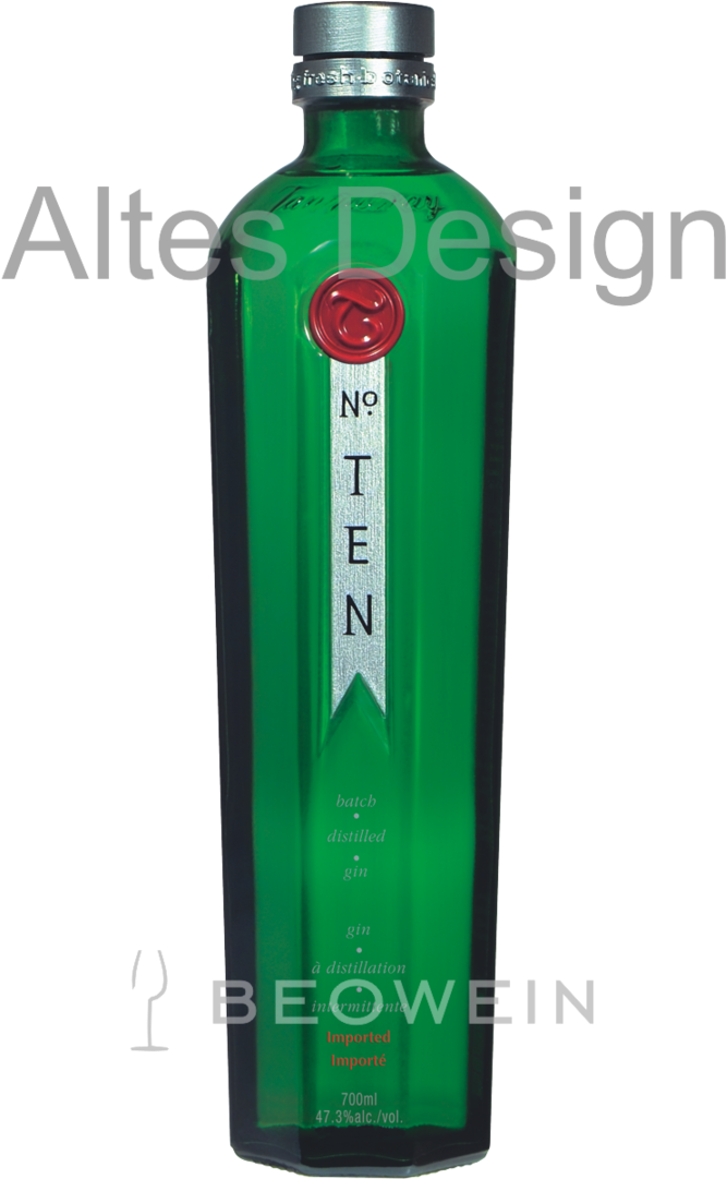 Tanqueray No - Glass Bottle Clipart (1080x1080), Png Download