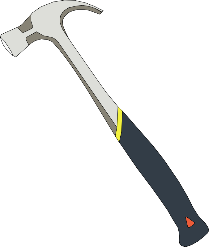 Hammer Png - Tools Clip Art Transparent Png (676x800), Png Download