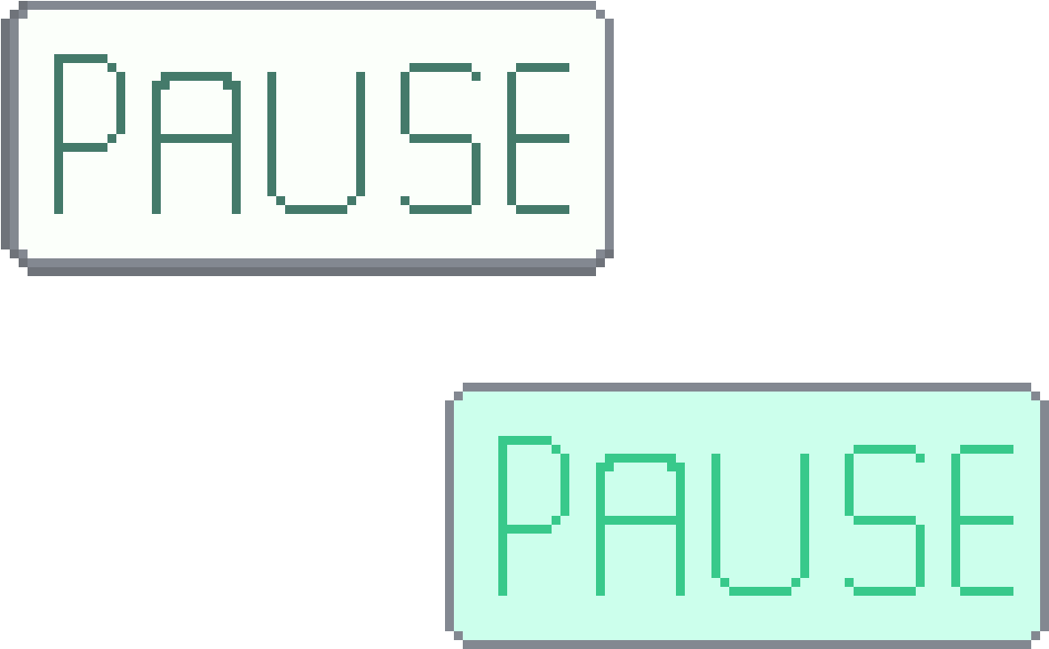 Pause Button - Display Device Clipart (1260x810), Png Download