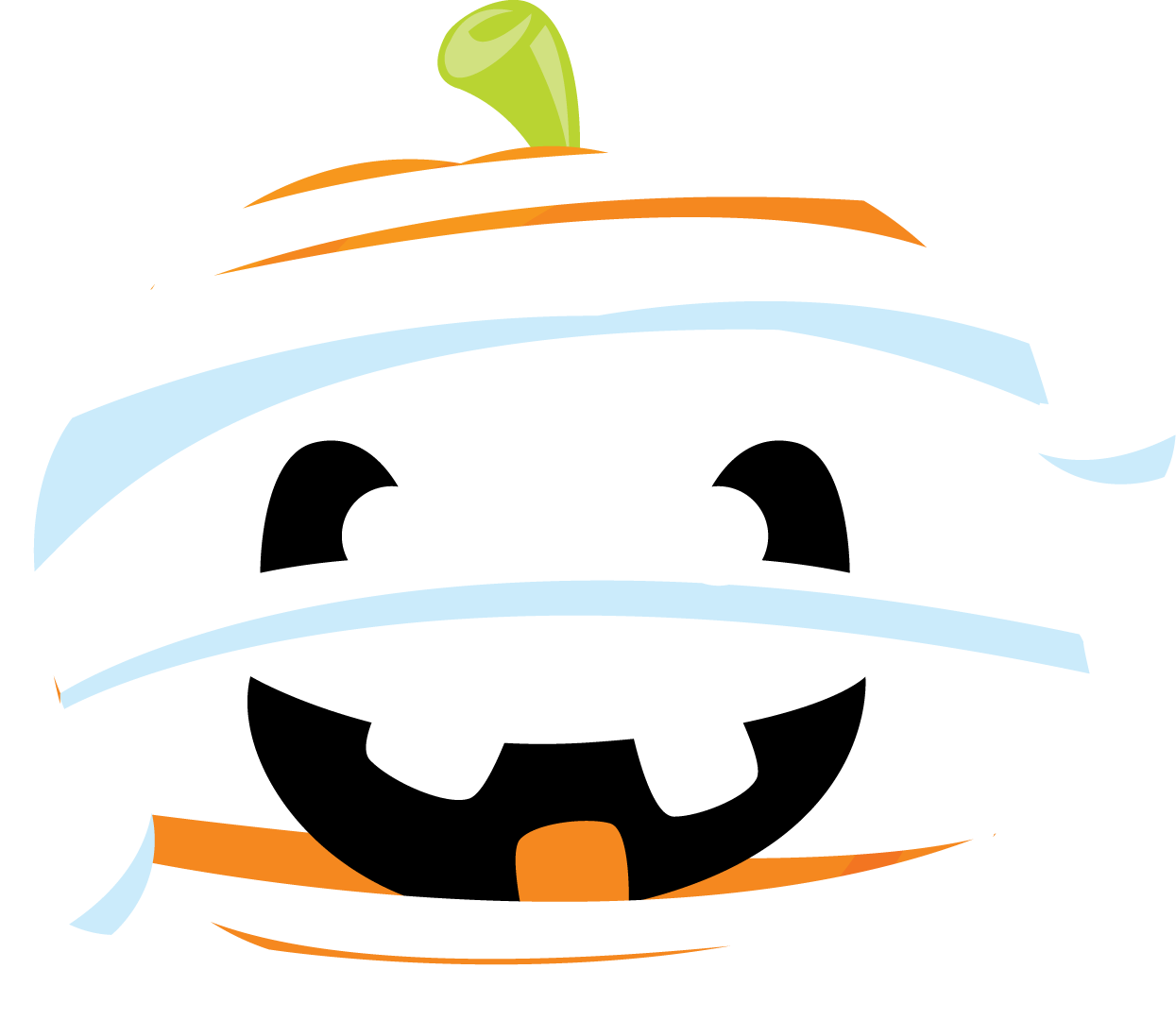 Tierno Clipart Happy Halloween - Happy Halloween Round Label - Png Download (1245x1080), Png Download