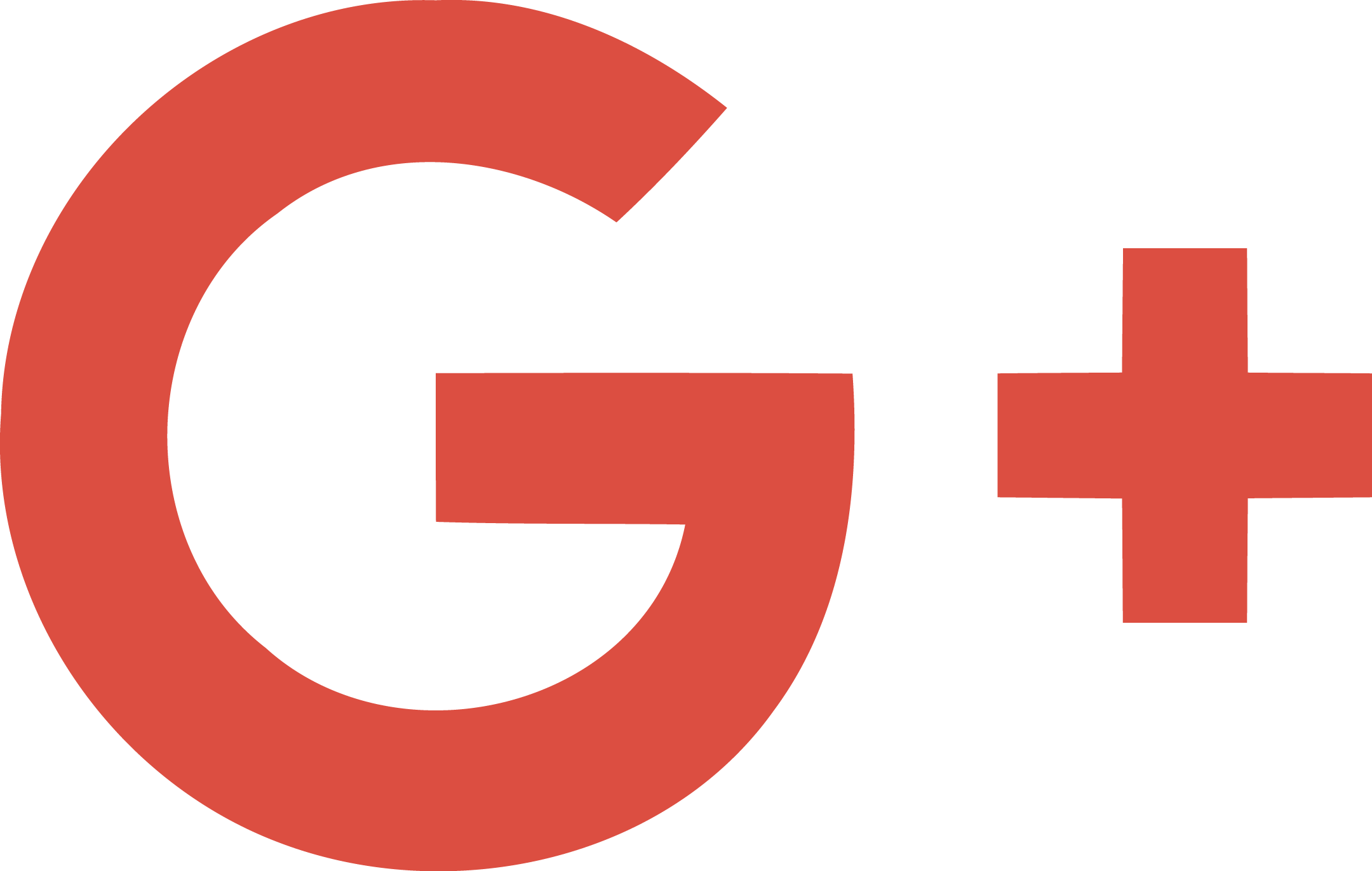 Google Plus Logo Icon Vector - Transparent Google Plus Logo Vector Clipart (2160x1372), Png Download
