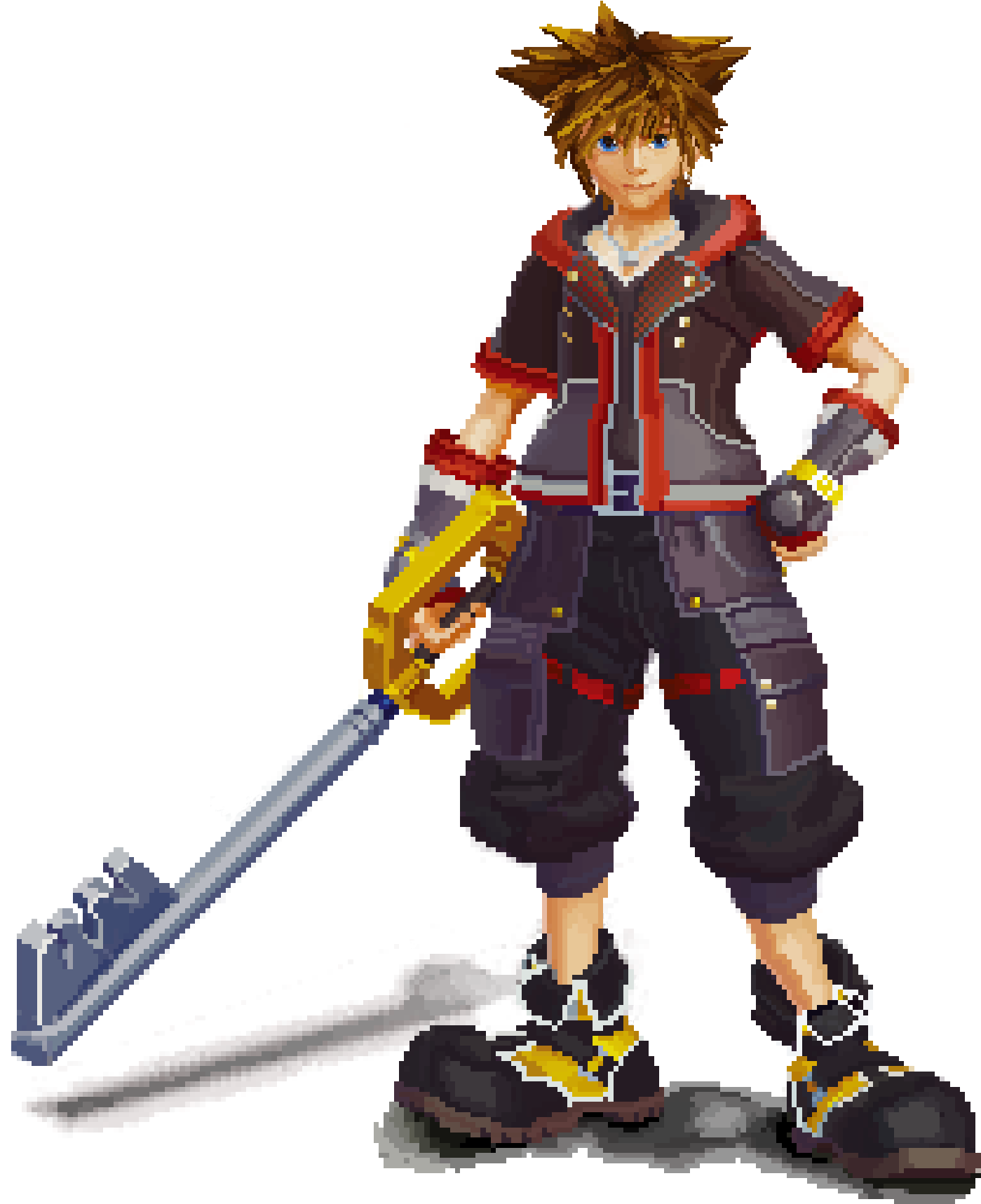 Kingdom Hearts Iii Transparent Image - Kingdom Hearts 3 Sora 2018 Clipart (2000x2000), Png Download