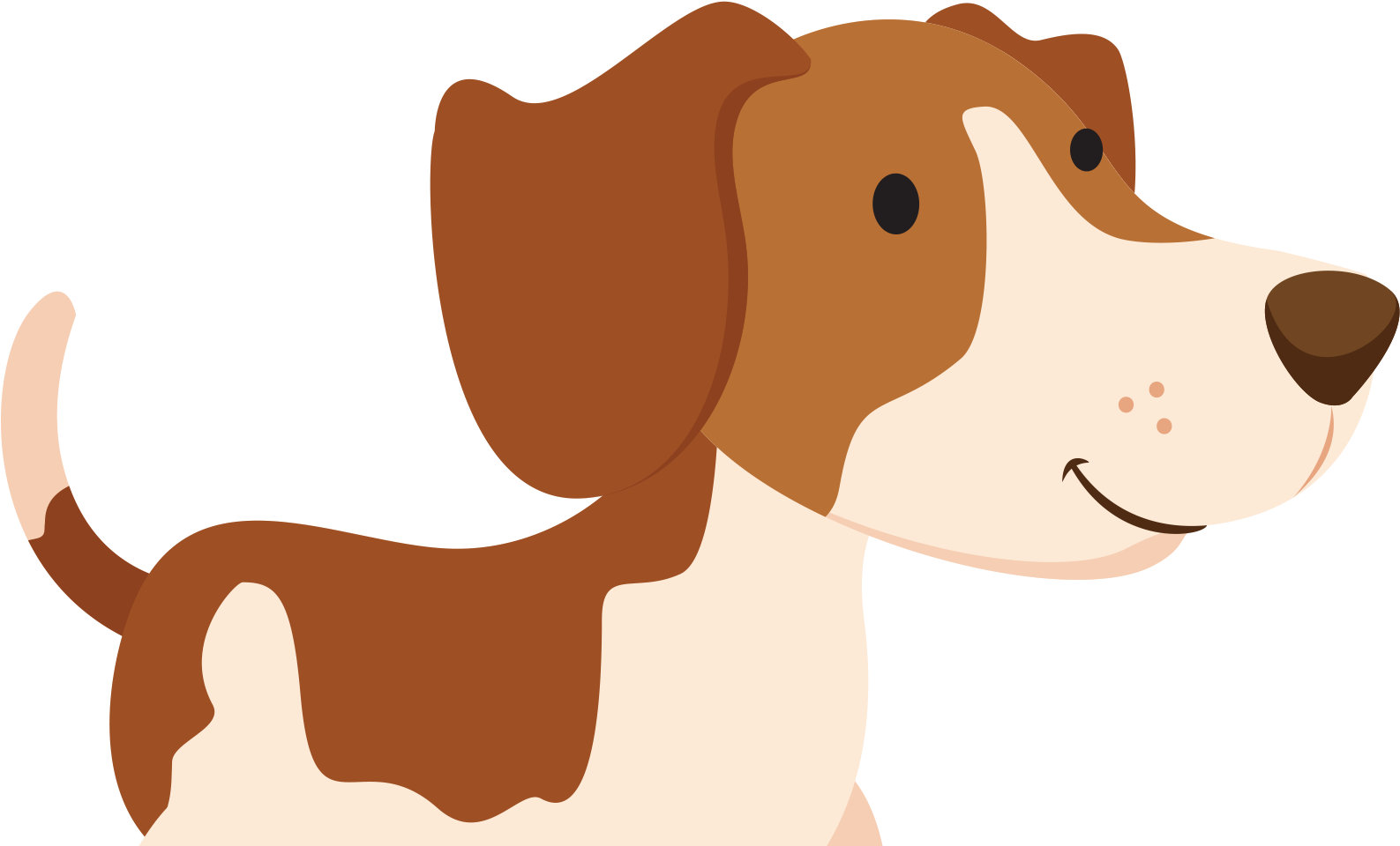 Comp Meetspotvideo Dog - Dog Png Animated Clipart (1616x1026), Png Download