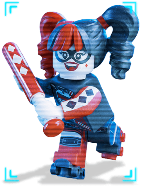 Free Png Harley Quinn Lego From Batman Lego Png Images - Lego Batman Movie Harley Quinn Clipart (480x640), Png Download
