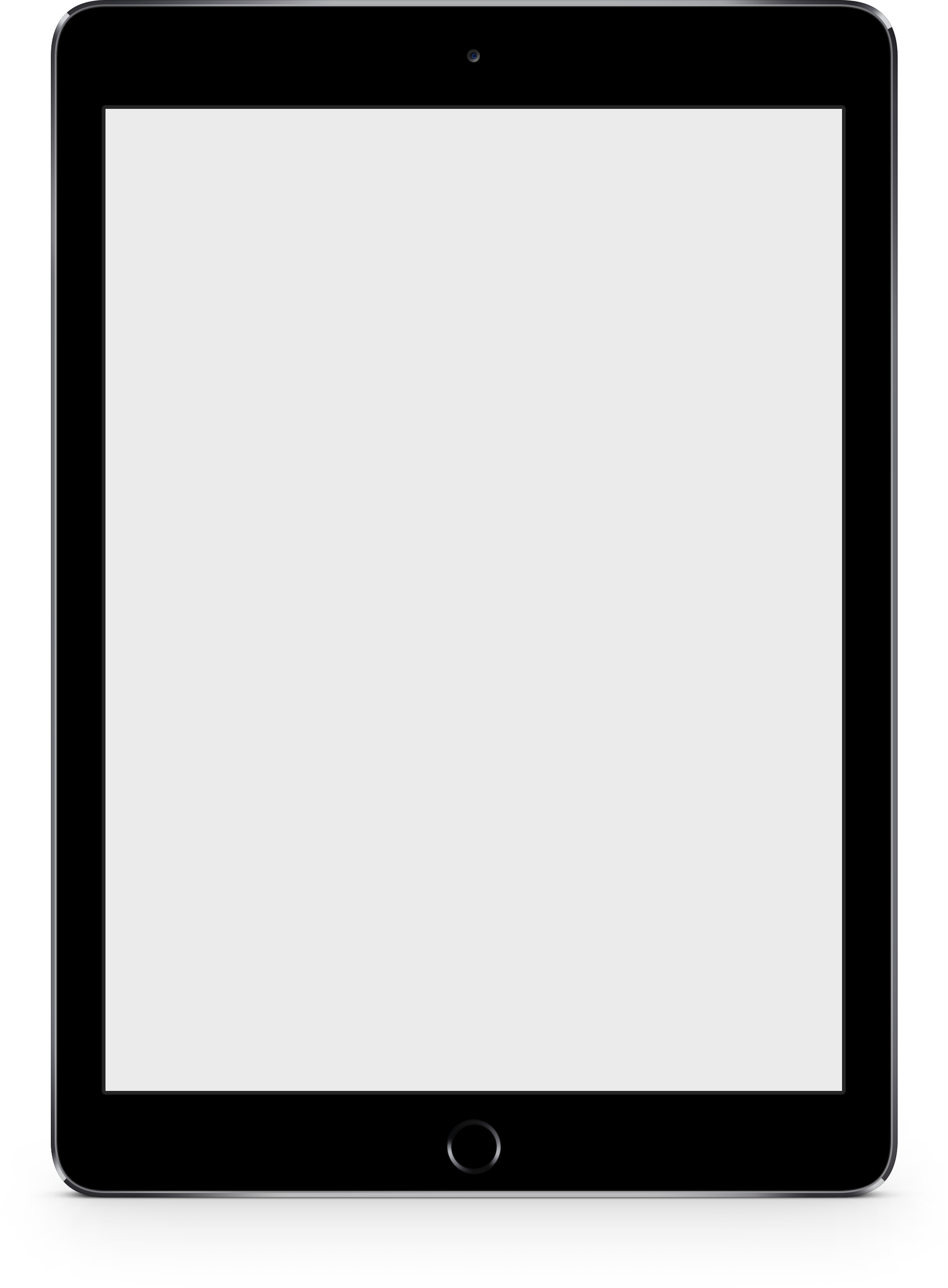 Ipadair2grey Slider Stage - Display Device Clipart (1977x2686), Png Download