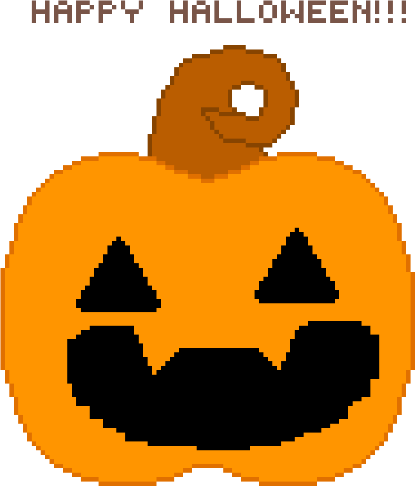 Happy Halloween - Jack-o'-lantern Clipart (1125x1125), Png Download