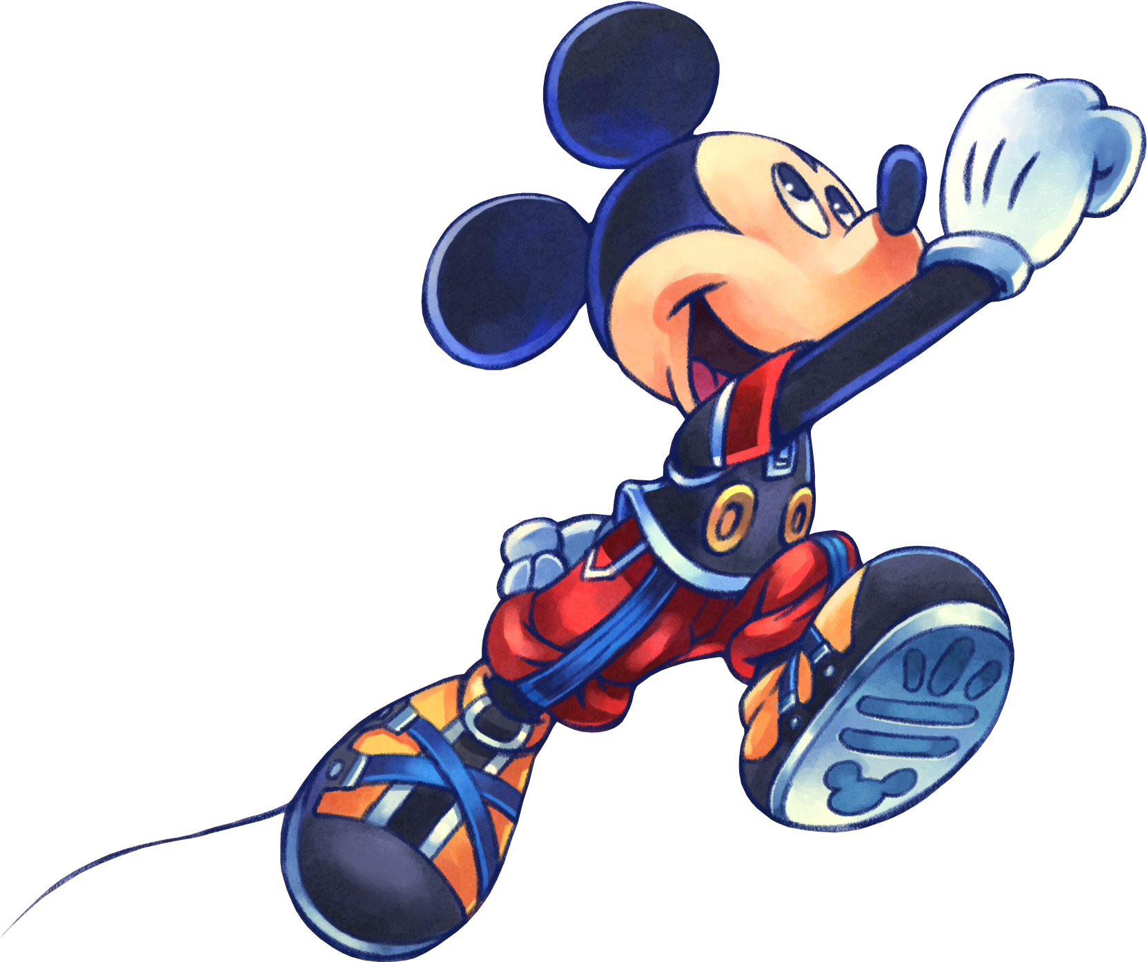Mickey - Kingdom Hearts Mickey Fanart Clipart (1803x1563), Png Download