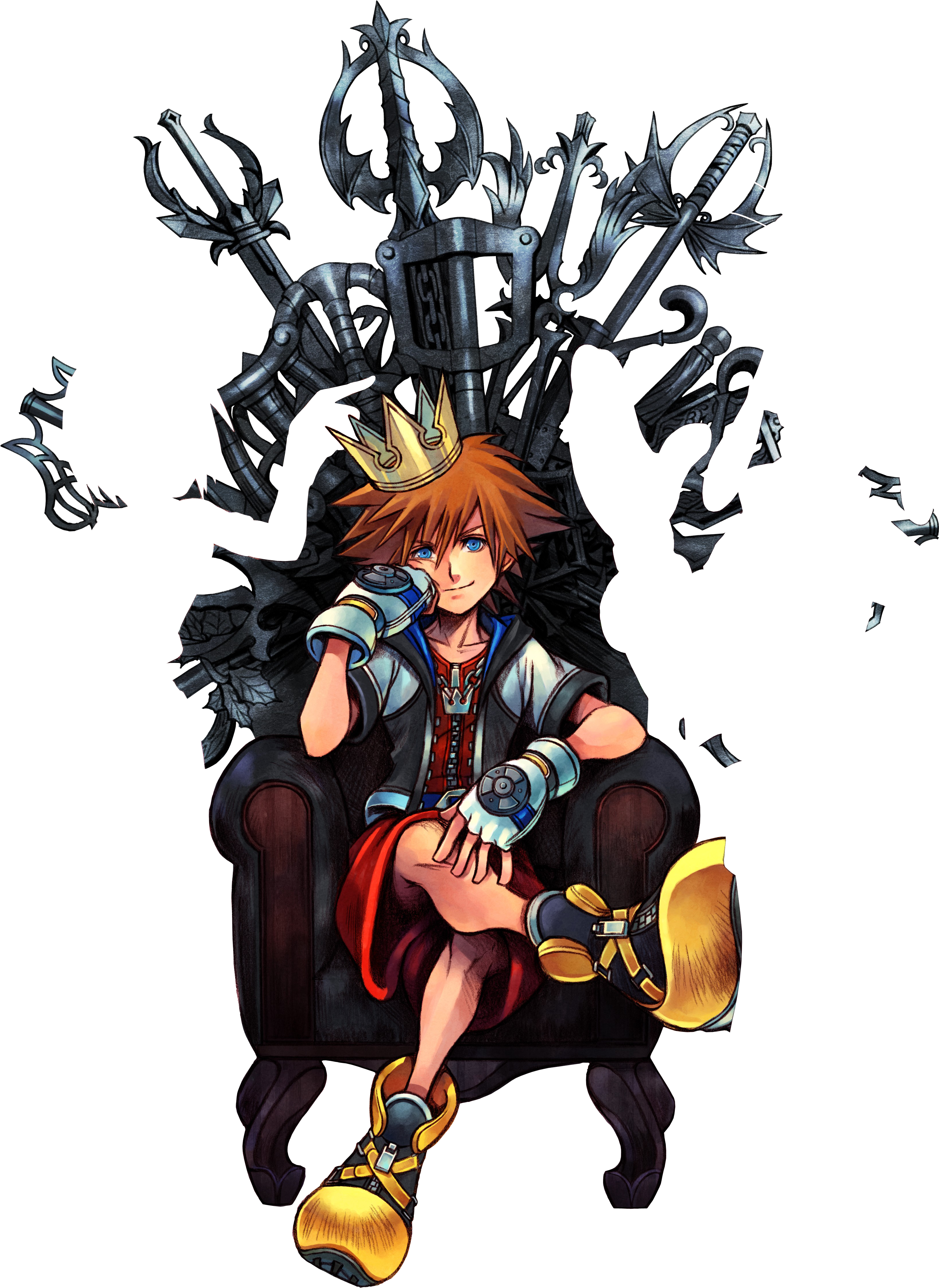 Kingdom Hearts , Png Download Clipart (3270x4486), Png Download