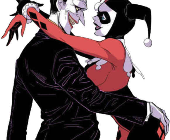 Joker Y Harley Quinn Mad Love Clipart (640x480), Png Download