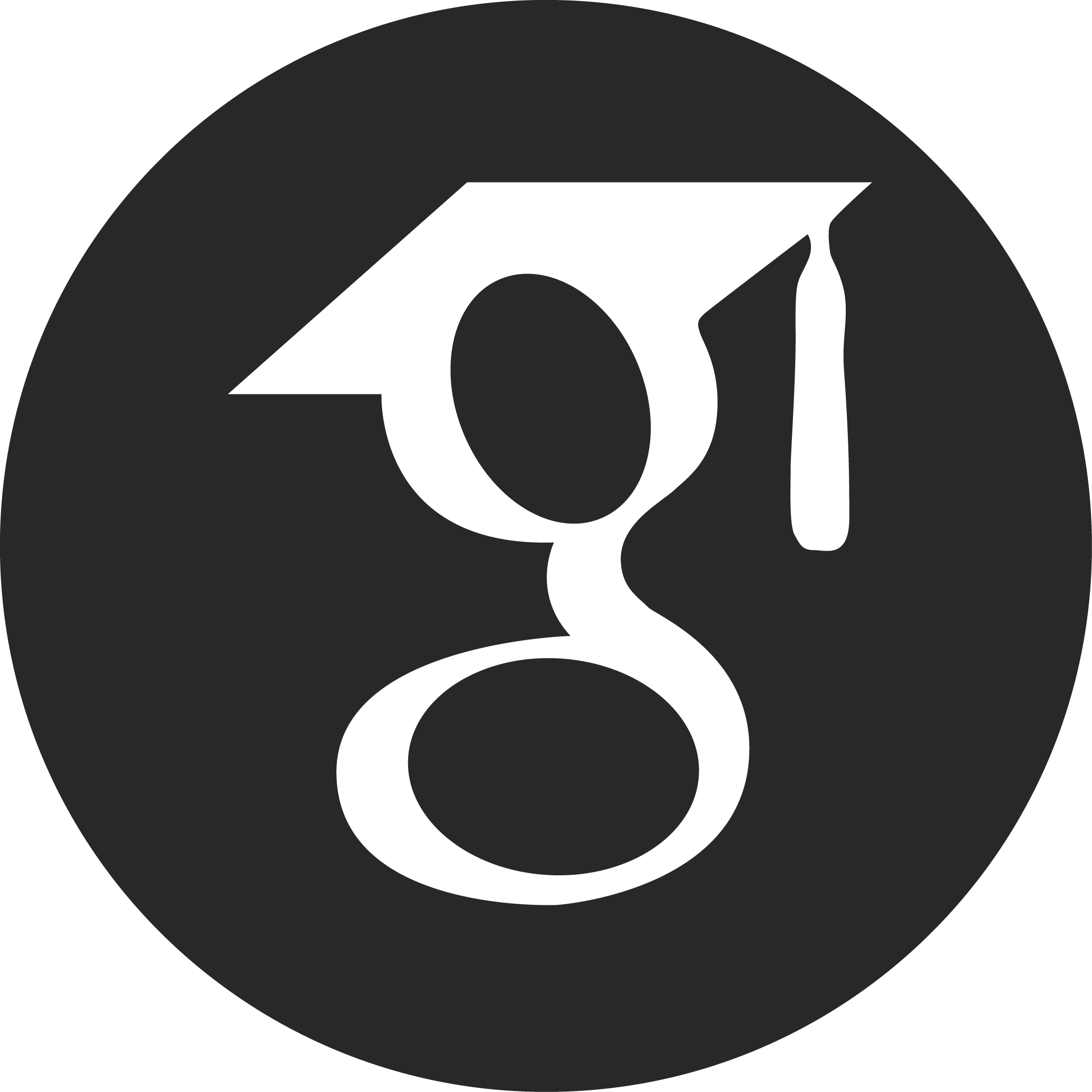 Google Scholar Twitter Instagram - Google Scholar Icon Svg Clipart (2071x2071), Png Download