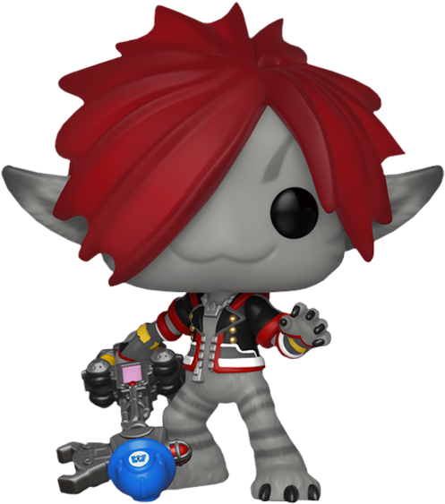 Kingdom Hearts - Monsters Inc Sora Funko Pop Clipart (600x600), Png Download