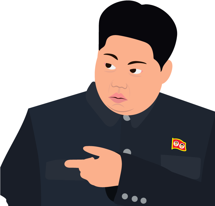 Kim Jong Emoji , Png Download - Emoji Discord Clipart (834x799), Png Download