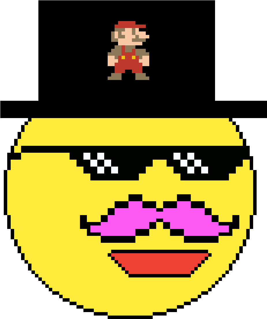 Laughing Emoji Png Transparent Clipart - Thug Life Shades And Cigarette (1200x1200), Png Download