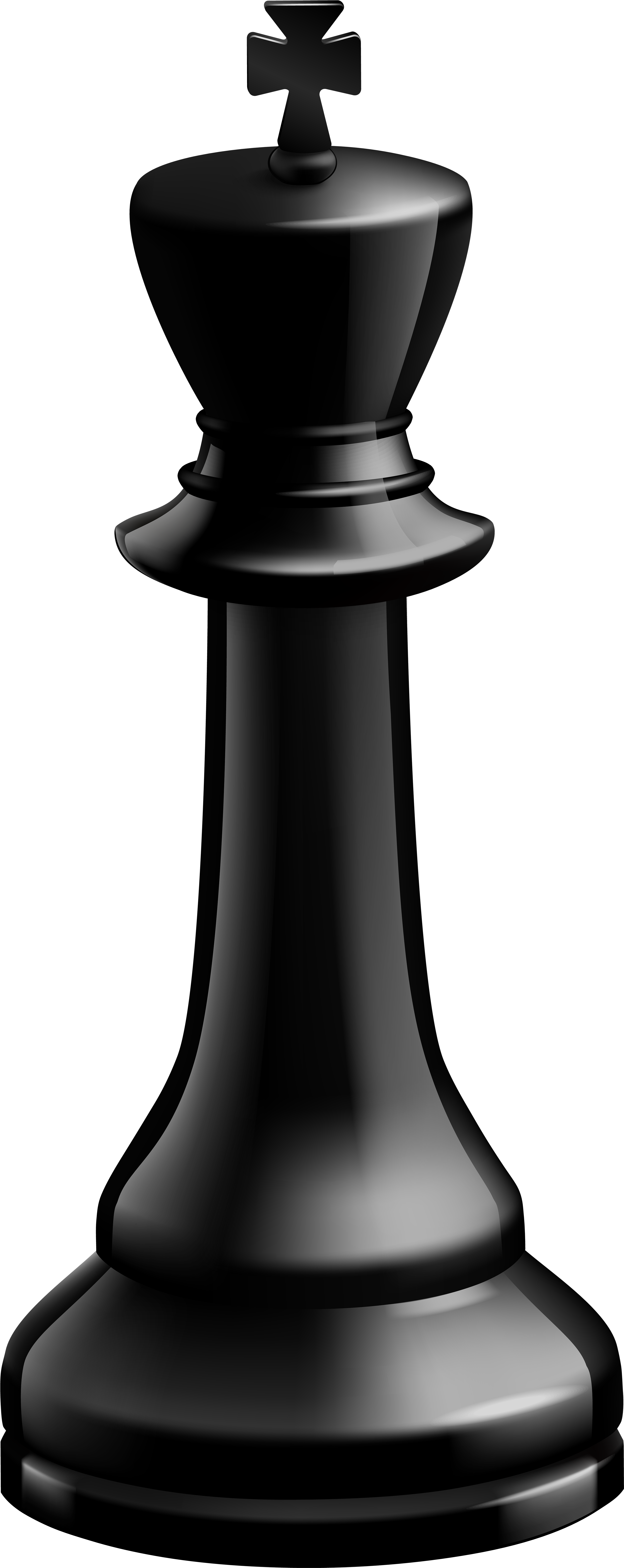 King Black Chess Piece Png Clip Art - Black King Chess Piece Png Transparent Png (3257x8000), Png Download