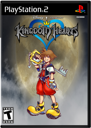 Kingdom Hearts Box Art Cover - Cartoon Clipart (700x482), Png Download