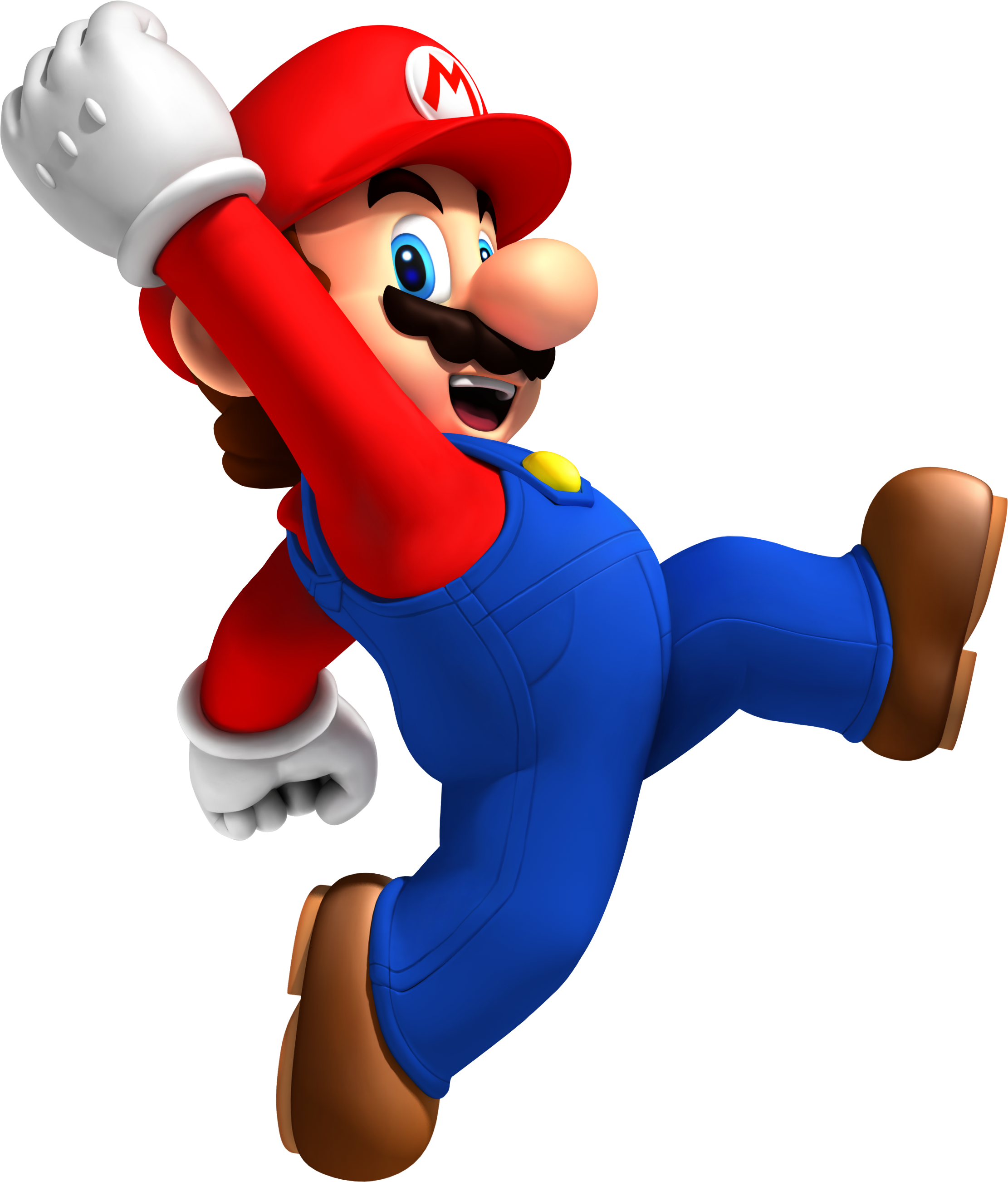Games - New Super Mario Bros Wii Clipart (1475x1714), Png Download