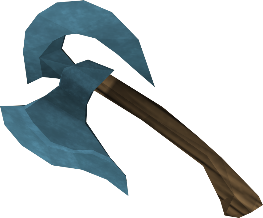 Runescape 3 Rune Throwing Axe Clipart (856x712), Png Download