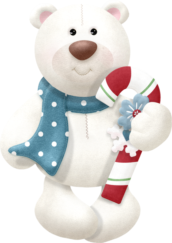 Фото, Автор Ladylony На Яндекс - Polar Christmas Bear Clipart - Png Download (568x800), Png Download