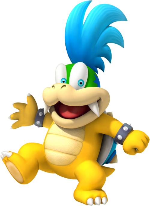 The Nintendo Wiki - Mario Kart 8 Characters Larry Clipart (500x684), Png Download