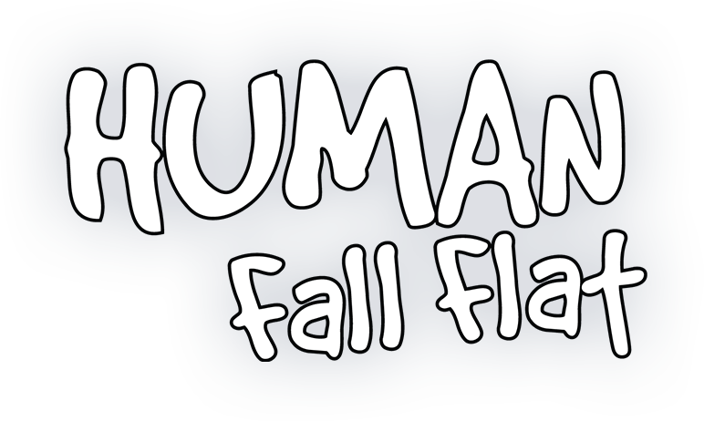 Human Fall Flat Logo Clipart (772x462), Png Download