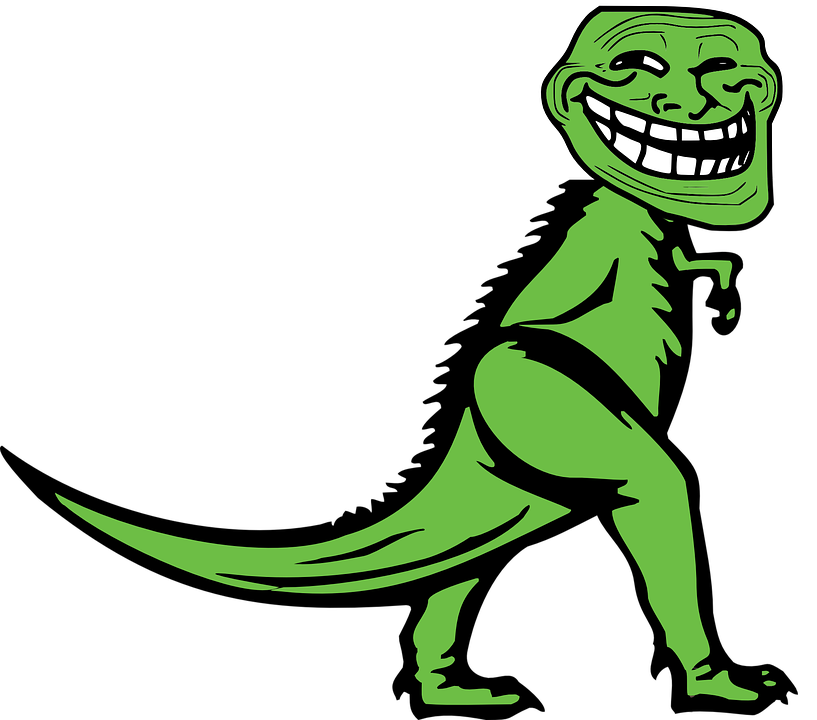 Maxpedition Troll Face Morale Patch (817x720) - Troll Dinosaur Clipart (817x720), Png Download