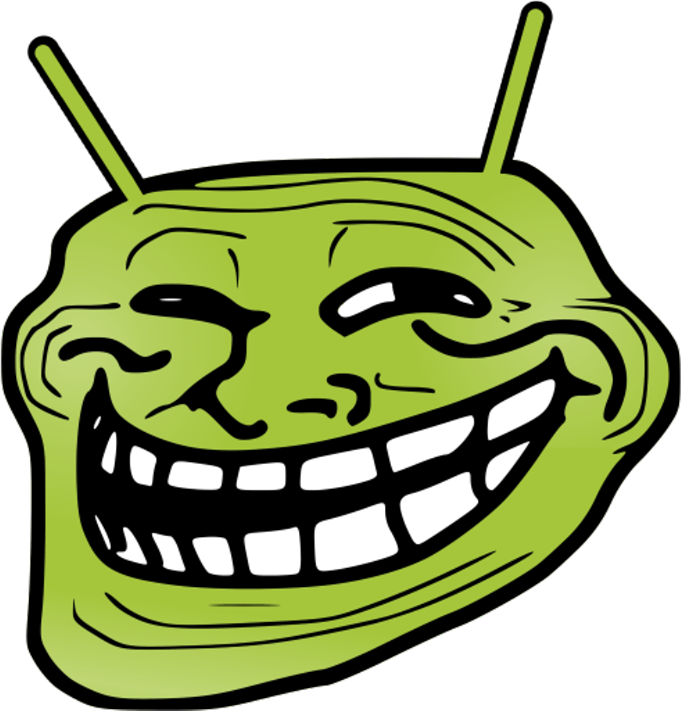 Annoying Orange Troll Face Clipart (1024x1024), Png Download