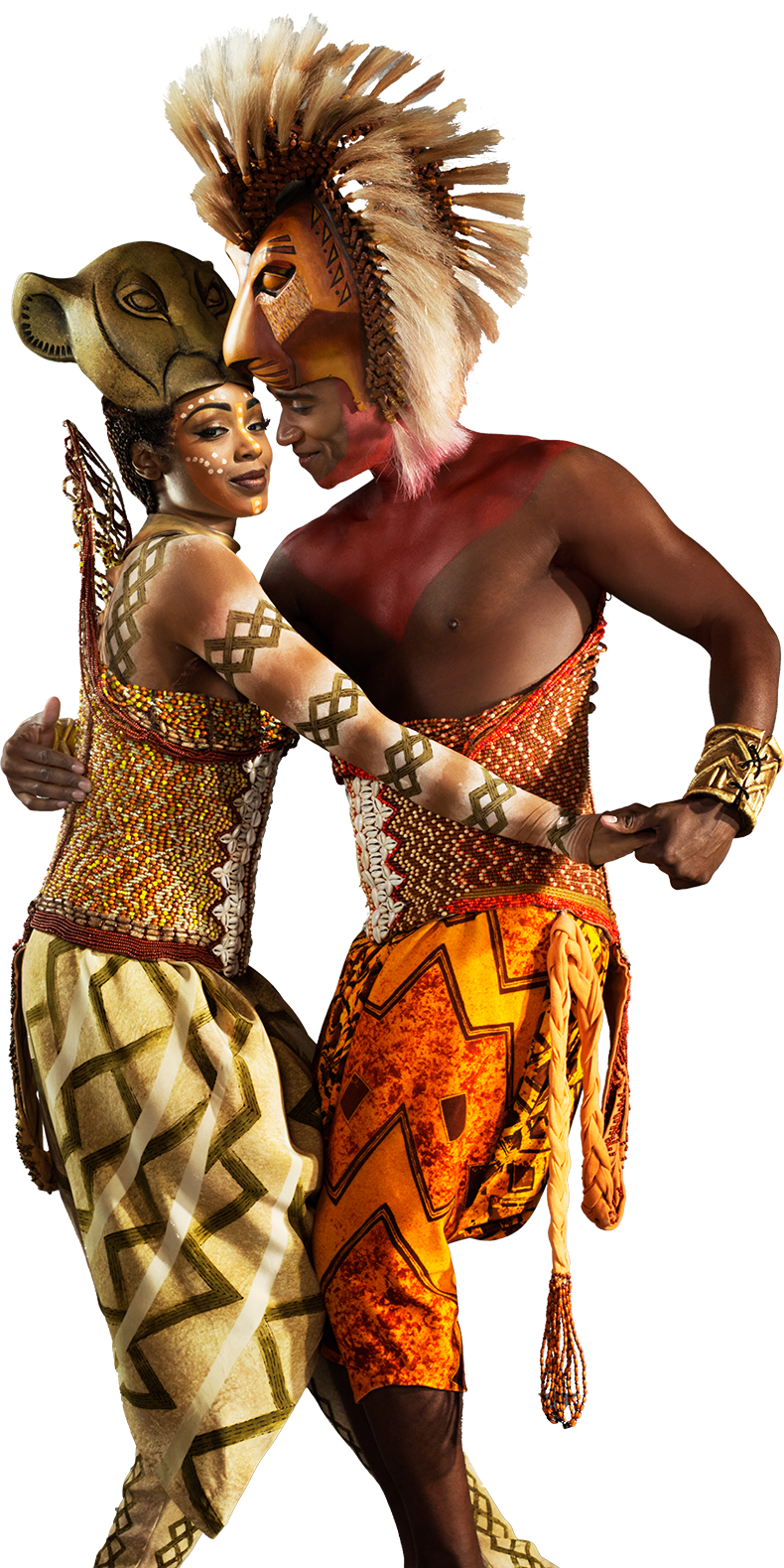 Lion King Orlando - Julie Taymor Costume Design Lion Clipart (790x1579), Png Download
