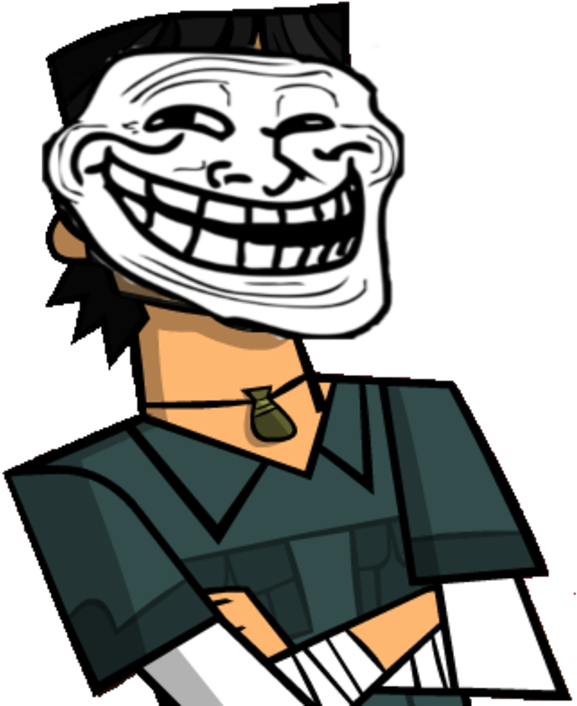 Trollface - Image - Troll Face With Body Clipart (600x715), Png Download