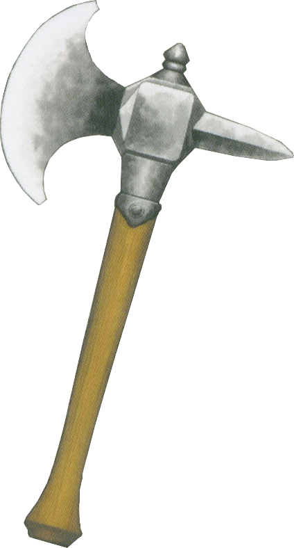 Iron Axe - Fire Emblem Axe Clipart (424x788), Png Download