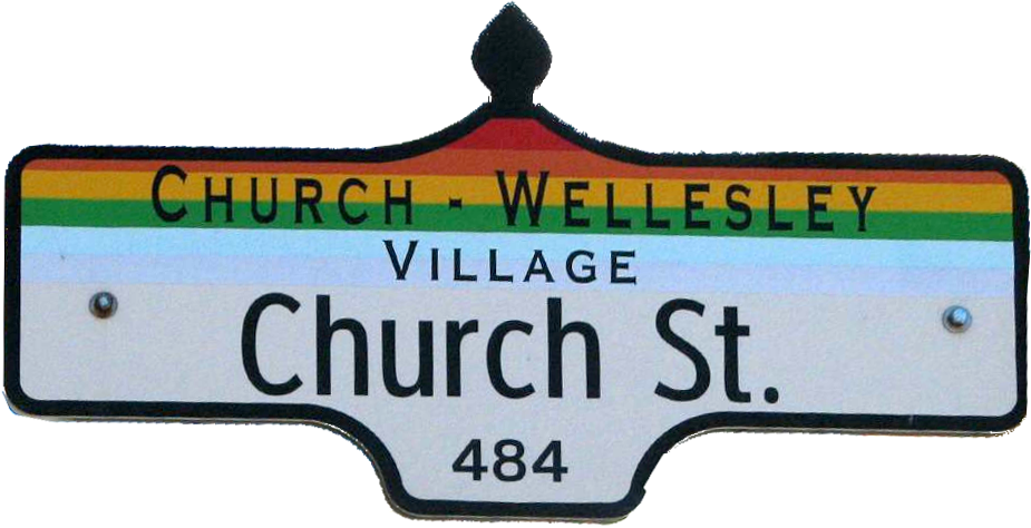 Church Street, Toronto, Canada Sign - Toronto Clipart (925x474), Png Download