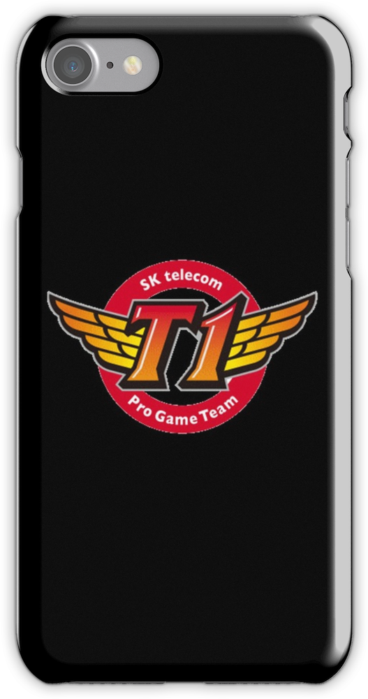 Skt T1 League Of Legends Logo Iphone 7 Snap Case - Calpurnia Phone Case Clipart (750x1000), Png Download