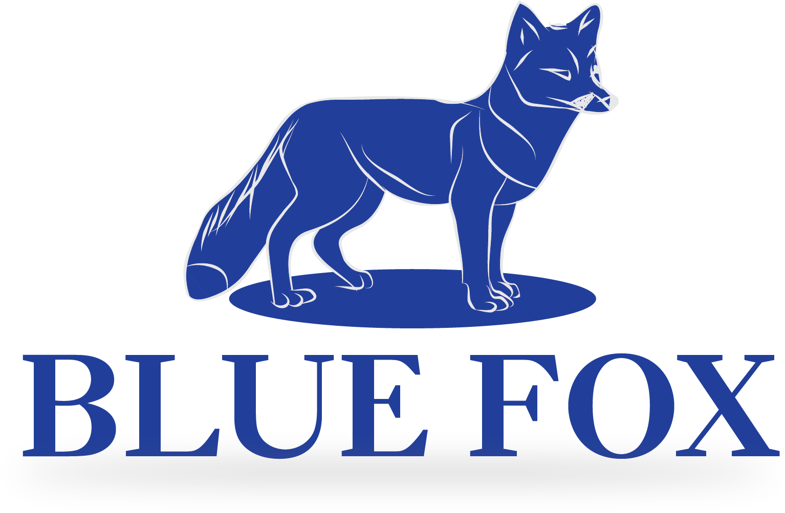 Brief From Client - Logo Blue Fox Png Clipart (1762x1081), Png Download
