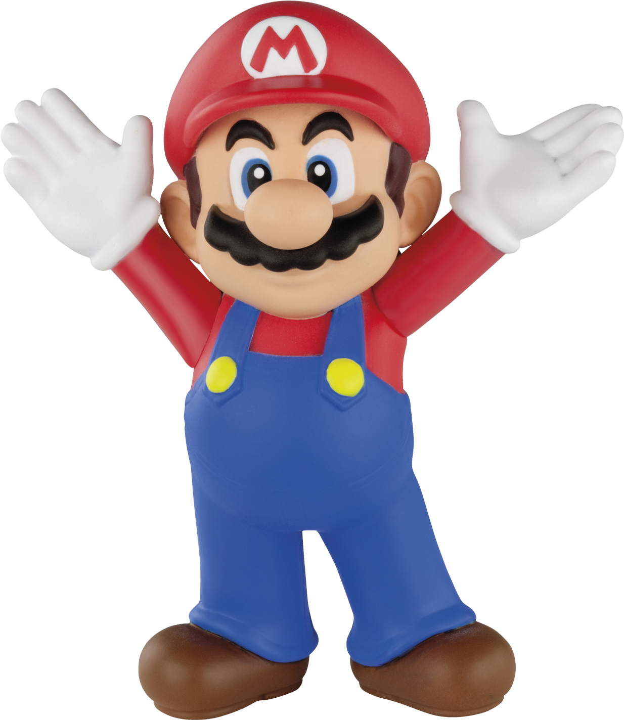Super Mario Ball Mcdonalds Toys Clipart (1346x1560), Png Download