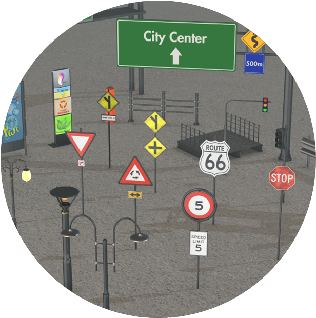 Street Signs - Intersection Clipart (800x800), Png Download