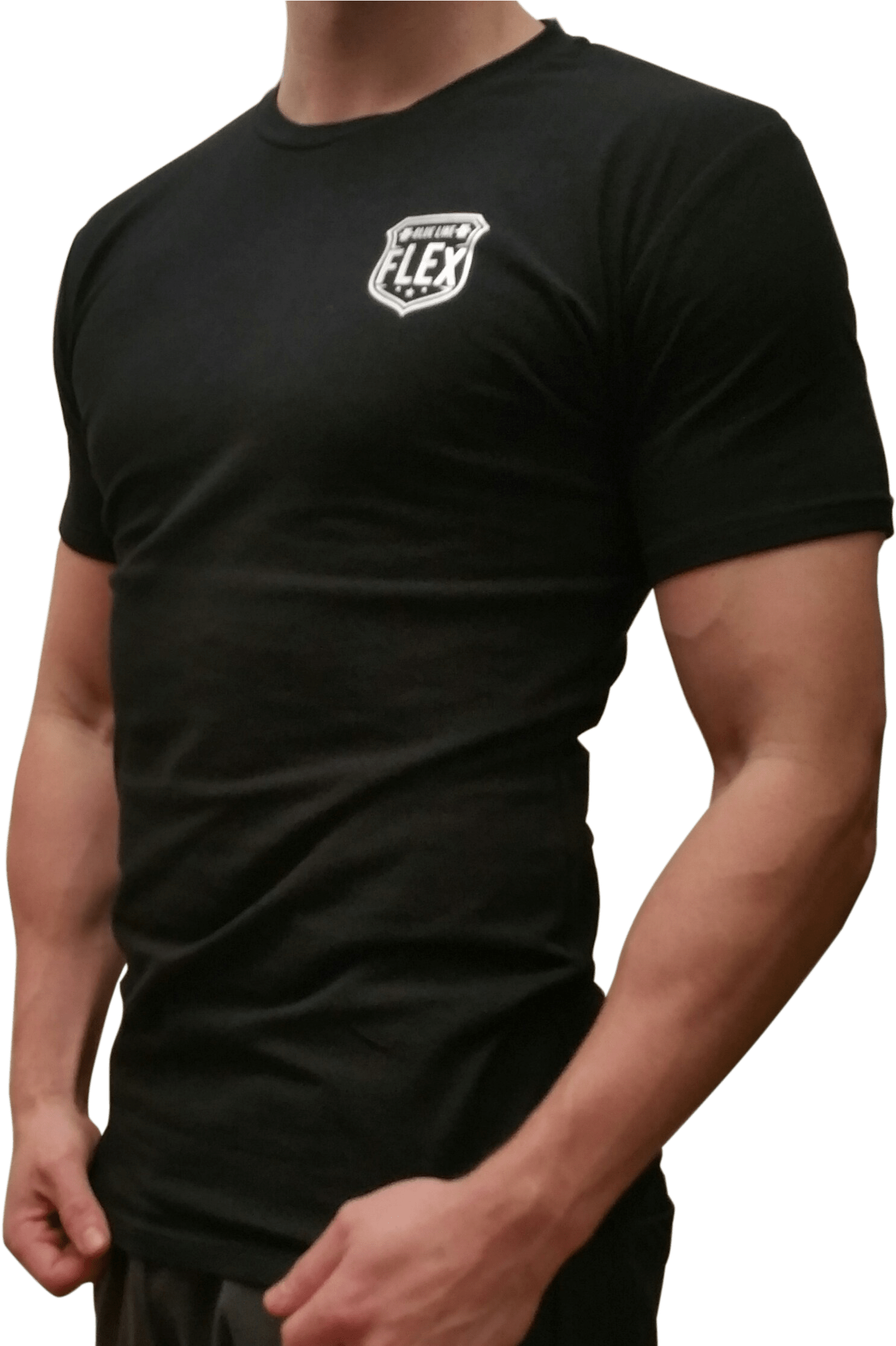 Police T Shirts Black Thin Blue Line Shirt - Active Shirt Clipart (2236x2236), Png Download