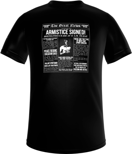 Aru Commemorative Headline Shirt - Shirt Clipart (600x600), Png Download