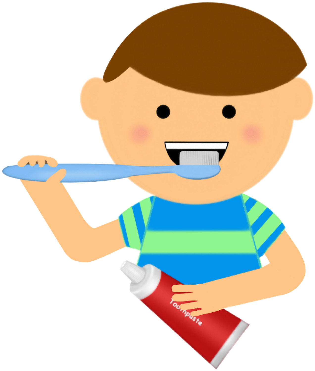 Brush Teeth Png - Clip Art Brush Teeth Transparent Png (1449x1600), Png Download