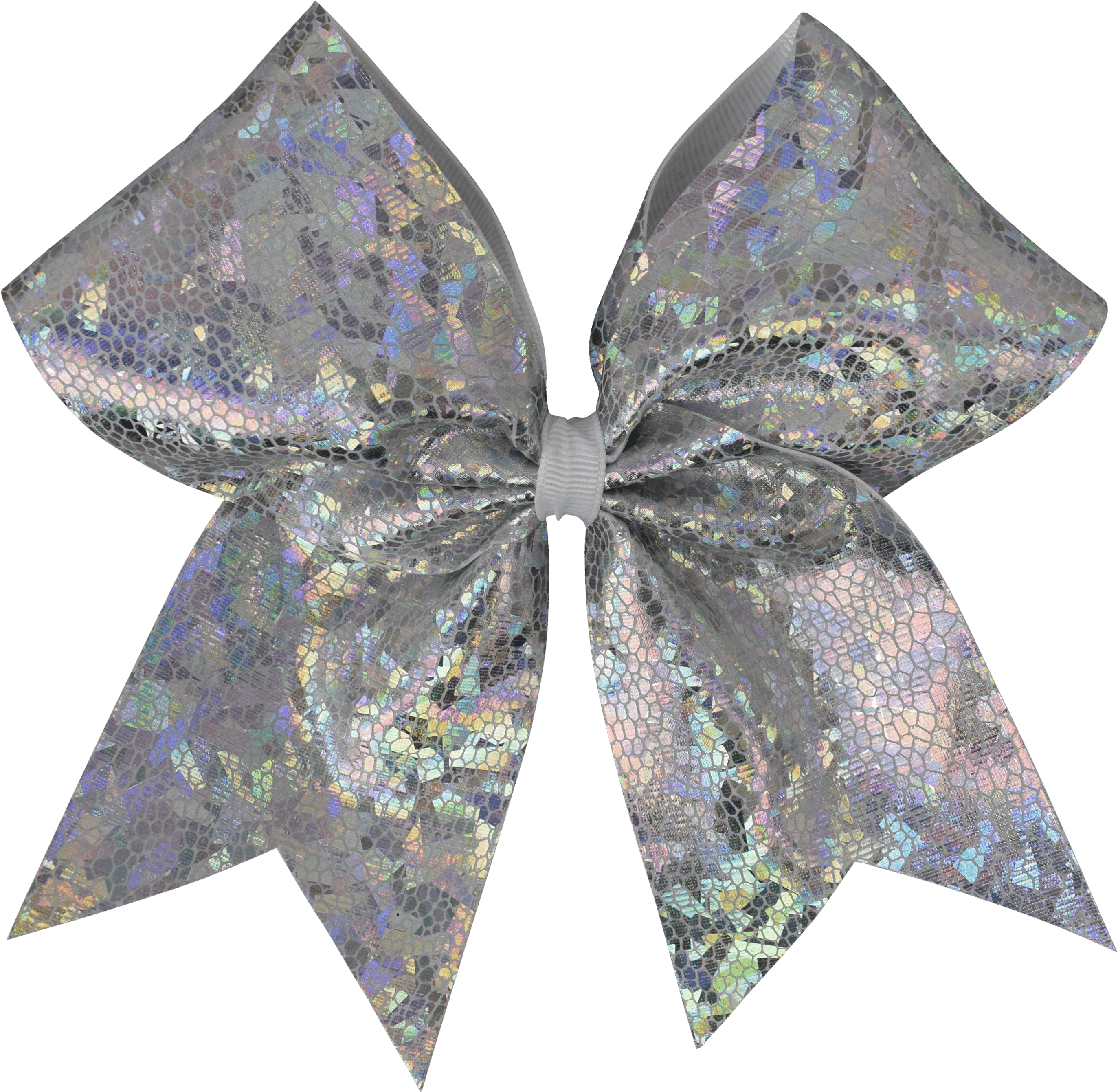 Png Freeuse Stock White Cracked I Love Cheer Hair Bow - Butterfly Clipart (4000x4000), Png Download