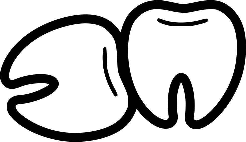 Png File Svg - Wisdom Real Teeth Icon Clipart (980x568), Png Download